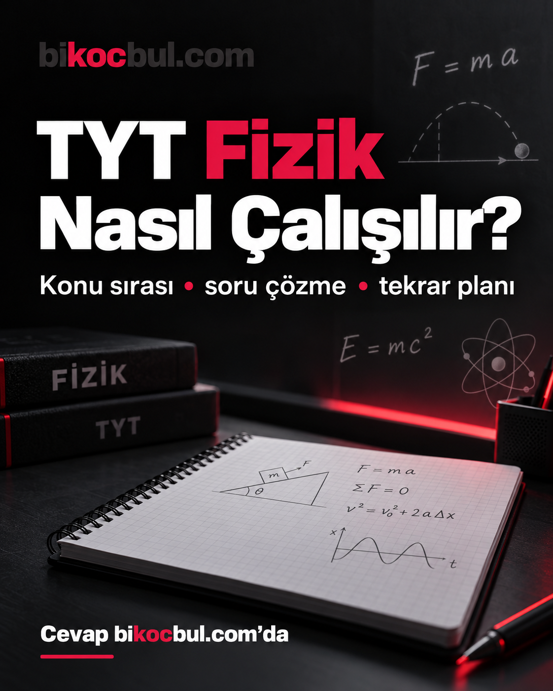 TYT Fizik Nasıl Çalışılır? Konu Sırası ve Soru Çözümü