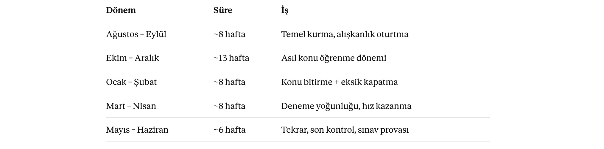 Nasıl program yapmalısın?