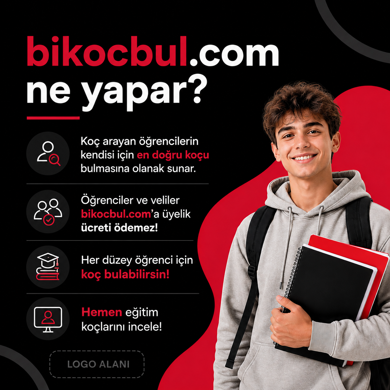 Eğitim Koçu Balıkesir| 10+ Öğrenci Koçu, LGS ve YKS bikoçbul