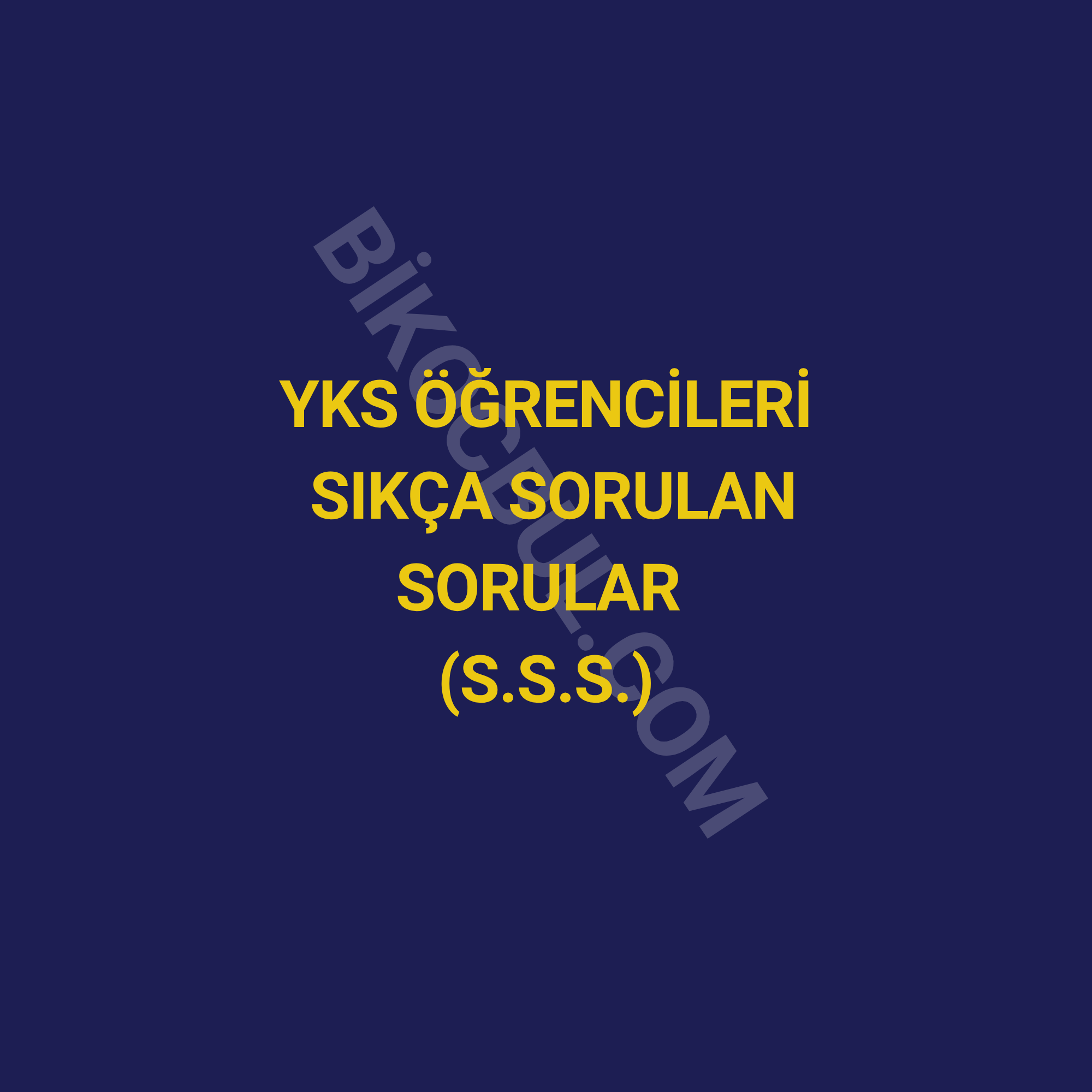 Sıkça sorulan sorular - FAQ