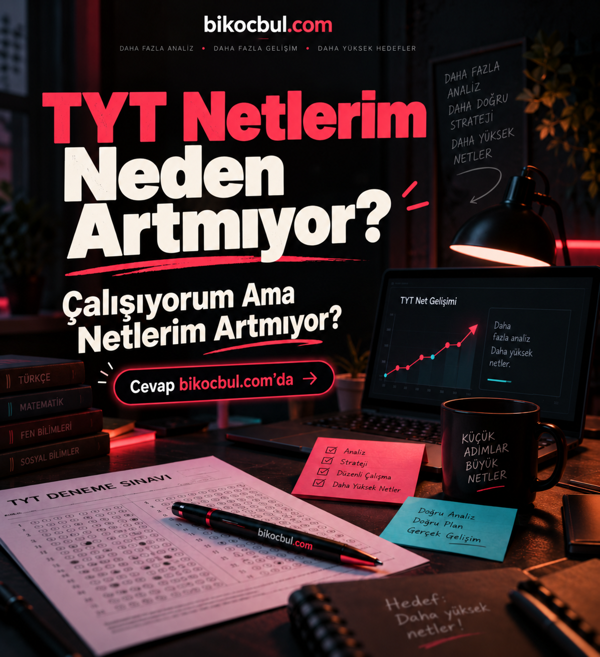 TYT Netlerim Neden Artmıyor? Nedenleri ve Ne Yapmalısın?
