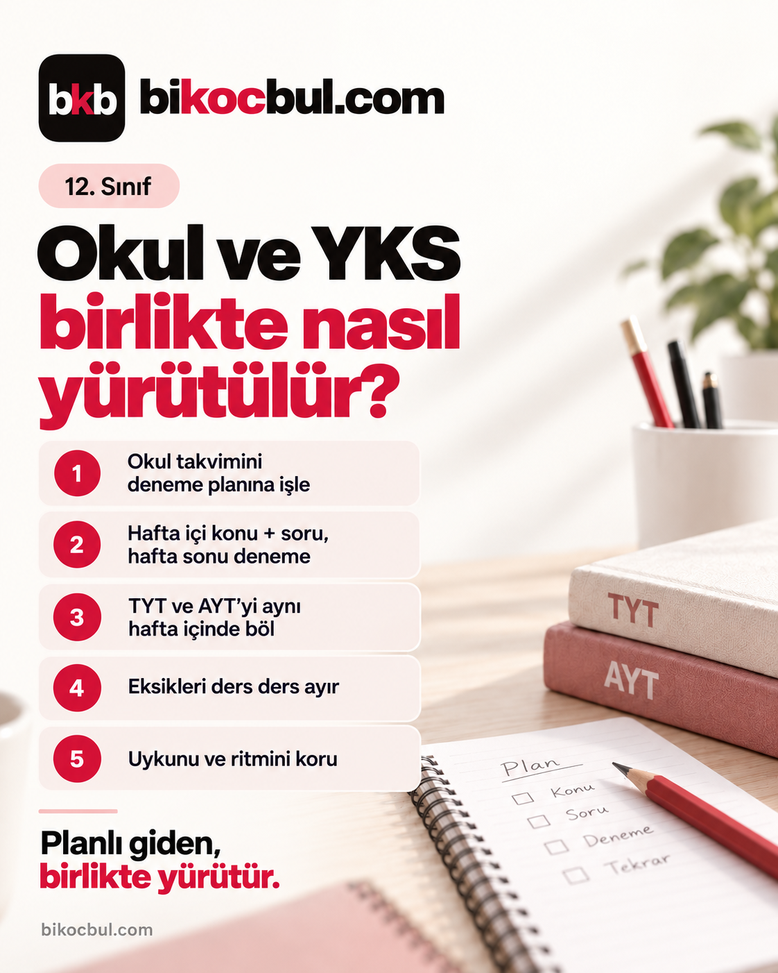 12. Sınıfta Okul ve YKS Birlikte Nasıl Yürütülür?